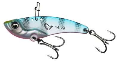 Obrázek produktu pro Savage Gear Vib Blade Blue Pink Stripes 5,5 cm 14,5 g Wobler