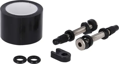 Image de SRAM Kit Tubeless 28mm 00.1918.126.005,2Valve+1CléVent, noir (1 kit)