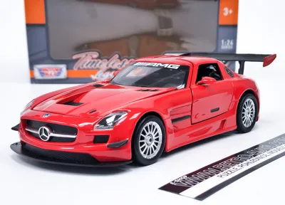 Immagine prodotto di Mercedes SLS AMG GT3 - rosso MOTORMAX 1:24