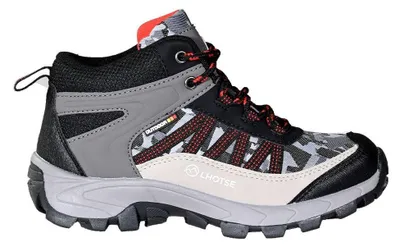 Produktbild von LHOTSE ADDAX Kinder Wanderschuhe Grau/Rot 33