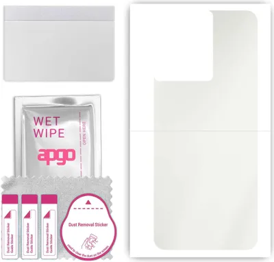 Produktbild von apgo Rückseite Schutzfolie, Matt, kompatibel mit OnePlus Ace, Hinten Hydrogel-Displayschutzfolie mit Positionierhilfe, kratzfest, einfache Montage
