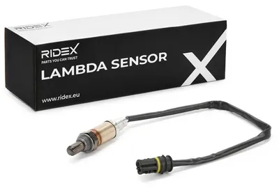 Produktbild von RIDEX 3922L0057 Beheizt Lambdasonde für VW Golf V Schrägheck (1K1) 350mm