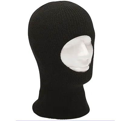 Produktbild von Balaclava 1-Loch Polyacryl schwarz