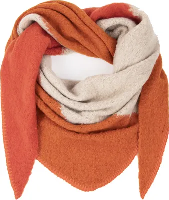 Produktbild von Glamexx24 Damenschal Wollschal Strickschal Herrenschal Halstuch Dreieck Form Winterschal Schal in Mehrfarbiger Ausführung Leichtes Tuch XXL Schal besonders groß