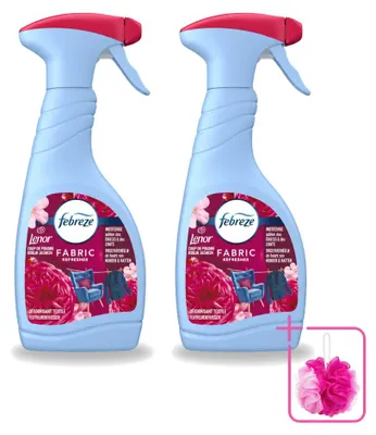 Produktbild von 2 x Febreze Textielspray Robijn Jasmin - 500 ml - Sparpackung - 2 Stücke