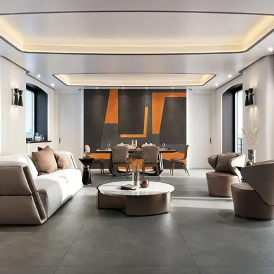 Imagen del producto de CASA39. Gres porcelánico de color sólido, gris. Dimensiones: 120x120 cm. Marcas: La Fabbrica, Ava, Korium