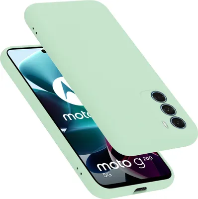 Obrázok produktu pre Cadorabo Ochranné puzdro pre Motorola MOTO G200 5G Case in Green Kryt na mobilný telefón TPU Etui