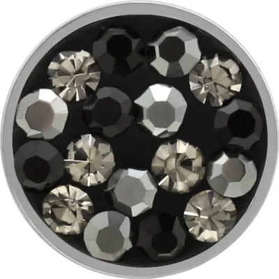 Produktbild von Ohrstecker Rund 8 mm aus Hochglanzpoliertem Chirurgenstahl mit Kristall