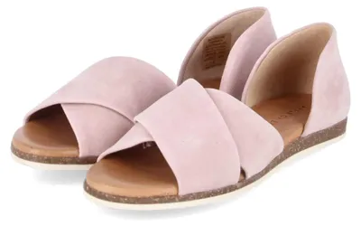 Produktbild von Apple of Eden Damen Sandalen CHIUSI Rosa Rauleder Größe: 38