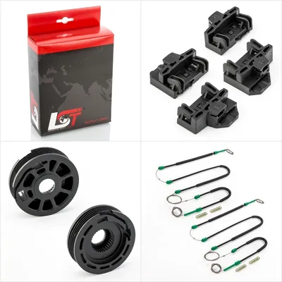 Produktbild von Fensterheber Reparatursatz Vorne Links & Rechts - Für Vw Polo 6N