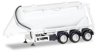 Produktbild von Herpa 076821-002 - 1/87 Eutersiloauflieger Feldbinder 35m³, 3achs, weiß -