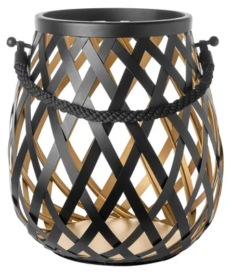 Produktbild von Fink Laterne Otis Edelstahl Matt Schwarz (33cm)