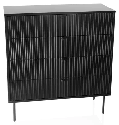 Obrázek produktu pro hjh LIVING Komoda se 4 zásuvkami KARBY K Příborník 95,0 x 90,0 x 40,0 cm