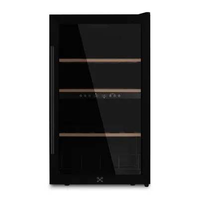 Produktbild von Les Petits Champs Weinkühlschrank CAVCEB32 / 32 Flaschen / 5°C - 18°C / Digitales Bedienfeld /3 Böden