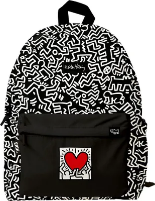 Immagine prodotto di Erik Editores Keith Haring Zaino nero nero taglia unica