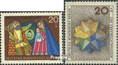 Produktbild von Briefmarken Berlin (West) 1972 Mi 441,463 (kompl.Ausgaben) postfrisch Weihnachten