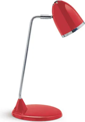 Produktbild von MAUL Tischleuchte MAULstarlet E27 LED 3.000 K Standfuß rot