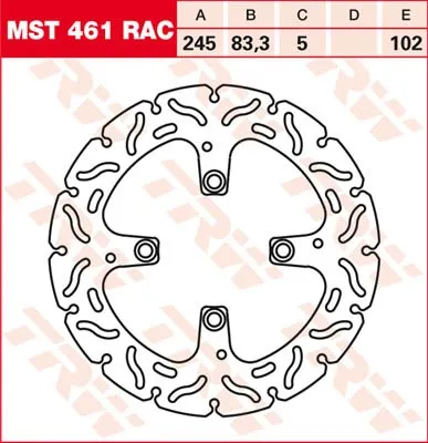 Obrázok produktu pre TRW Bremsscheibe "MST461RAC"