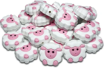 Productafbeelding van Breinaaldstoppen - Naaldkappen Breiaccessoires - Voorkomen Uitglijden Steken - Schattige Dierenvormen - 10 stuks - Meerdere Kleuren