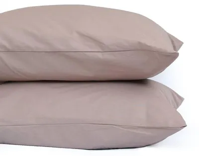 Obrázek produktu pro Bavlněný povlak na polštář 60x70 cm, taupe (sada 2 ks)