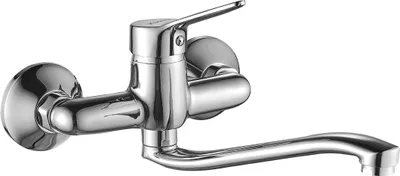 Produktbild von BADLAND Küchenarmatur Wandmontage Wasserhahn TIBI Küchenmischer für Küche in Chrom