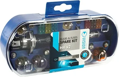 Zdjęcie produktu dla Zasobnik VISION 2x H4 12V 60/55W + 28 elementów
