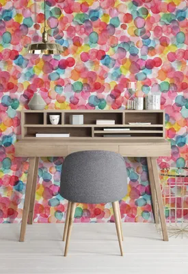 Produktbild von Coloray Fototapete 152x104 cm Vlies-Fototapete - Blasen Splash.