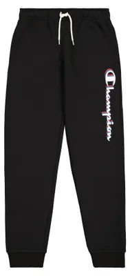 Zdjęcie produktu dla Champion, spodnie dresowe Legacy Boy z dużym logo, czarne (KK001)