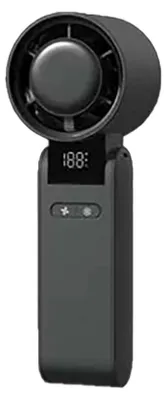 Produktbild von Ventilator dehandheld wiederaufladbar, 4000 mah, schwarz