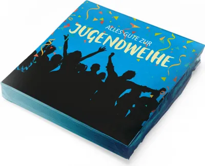 Produktbild von itenga 20x Serviette Jugendweihe