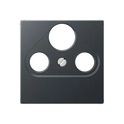 Produktbild von JUNG A 561 BFPLSAT ANM, Anthrazit, Thermoplast, SAT + TV + Radio, 1 Stück(e)