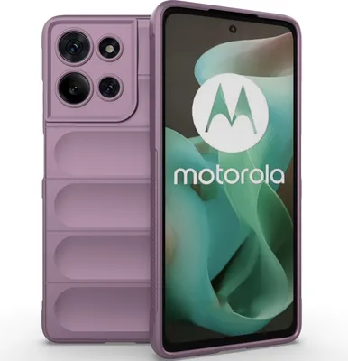 Immagine prodotto di Custodia per Motorola Moto G75 Custodia protettiva in silicone TPU morbido antiurto Viola