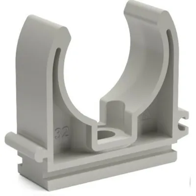 Produktbild von 50 x Rohrclip Ø 8,5 mm Rohrklemme Rohrhalter Clipser Rohrschelle Klemmschelle