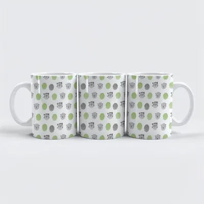 Image de raxxa Premium-Tasse "des visages doux avec la magie d'un doigt coquin"