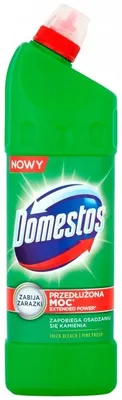 Produktbild von WC Reiniger & Desinfektionsgel mit Chlor, Anti-Kalk, Kiefernfrische 1L