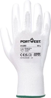 Image de Gant de montagePolyuréthanePortwest Blanc XXS