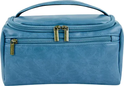 Produktbild von Tragbar Kosmetiktasche, Kulturtasche, Waschtasche, Wasserdicht Reise Kulturbeutel, Blau