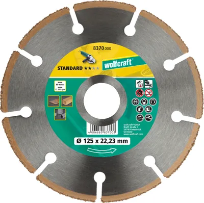 Immagine prodotto di Wolfcraft® Disco da taglio Carburo Ø125x22,23