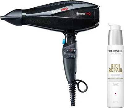 Zdjęcie produktu dla BaByliss PRO Excess HQ 2600W BAB6990IE + Goldwell DS RR 6 Effects Serum 100ml