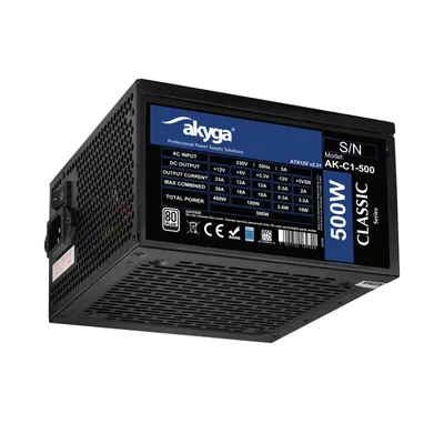 Produktbild von Akyga AK-C1-500 ATX 500W PRO SERIES