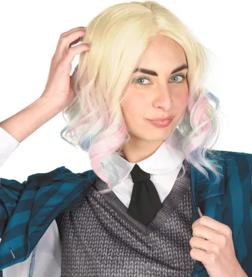Produktbild von Bob-Perücke Kostümaccessoire für Erwachsene blond - Einheitsgröße