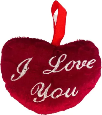 Produktbild von Plüsch Herz klein "I love you" - ca. 9 cm
