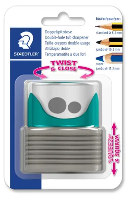 Produktbild von STAEDTLER Doppelspitzdose Blister