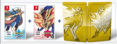 Produktbild von Pokémon Schwert und Pokémon Schild - Doppelpack [Nintendo Switch]
