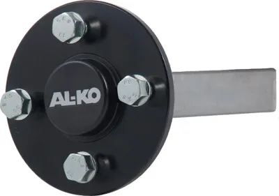 Produktbild von Nabe & Achsstummel ATV Quad Trailer High-Speed 4 Bolzen 100mm PCD 35mm x 35mm 375kgs