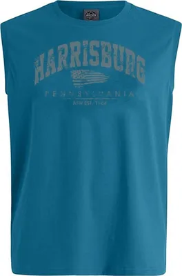 Produktbild von Übergrößen Tanktop Harrisburg Grau AHORN SPORTSWEAR Water Blue 8XL