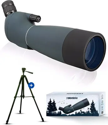 Produktbild von Zoomble Spektiv 25-75x70 mit Stativ - Wasserdicht - Vogelbeobachtung, Wildtierbeobachtung, Landschaft - Tragetasche & Smartphone-Halterung