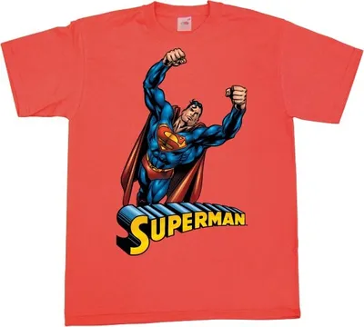 Produktbild von Superman Flying T-Shirt - Medium - Red