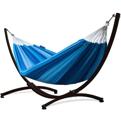 Immagine prodotto di Amaca Potenza con telaio Per due persone Amaca 220x160 cm I Telaio 220kg