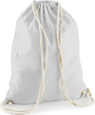 Produktbild von Westford Mill Tasche mit Kordeldurchzug BC4729 (Einheitsgröße) (Weiß)